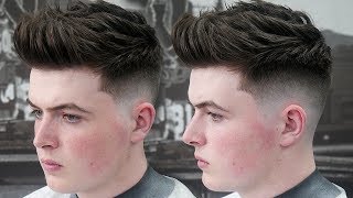 HOW TO STYLE A TEXTURED QUIFF  MENS HAIRSTYLE VIDEO NEW 2017 [upl. by Mechelle]