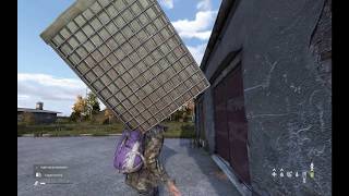 Interupted While Building My Base  DayZ 63 Stress Test  Mr Greyz  WireMesh Barriers [upl. by Arayk]