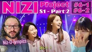 NIZI PROJECT part 2 61 62 reaction  NiziU in the making [upl. by Tome]