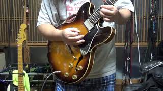 Ibanez AS73 AriaProII TA500 Orville by Gibson ES335 [upl. by Deacon]