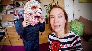 Halloween  familjen peppar VLOGG [upl. by Eirrok717]