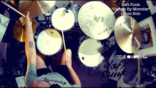 Daft Punk quotGiorgio By Moroderquot Drum Solo Part [upl. by Neumeyer]