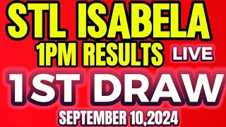 STL ISABELA 1PM RESULTS SEPTEMBER 102024 [upl. by Rahman]