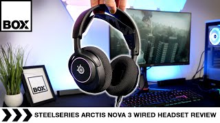 SteelSeries Arctis Nova 3 Wired Gaming Headset Review  2022 [upl. by Oderfigis]