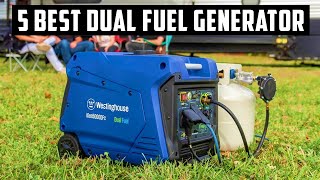 Best Dual Fuel Generators in 2024  Best Portable Inverter Generator  TOP 5 Picks Best Review [upl. by Jemina]