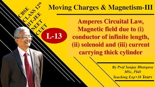 L13 AMPERE CIRCUITAL LAW AND ITS APPLICATIONS [upl. by Ynnal]