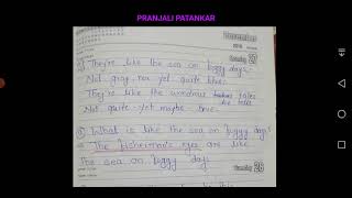 Class 5 LR Poem 8 The Fisherman questions and answers [upl. by Lennej]