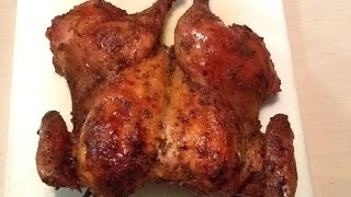 Tasty Spatchcock Chicken  The Best Way To Cook Whole Chicken Fast [upl. by Linnie209]