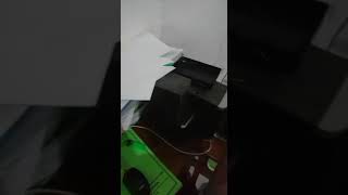 Cara Cetak brosur kertas art paper dgn tinta dye  tinta biasa [upl. by Tempa618]