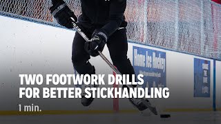 Two Footwork Drills For Better Stickhandling [upl. by Marguerita491]