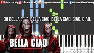 Bella Ciao Manu Pilas Piano Tutorial  Bella Ciao Piano Notes  Bella Ciao Piano Lessons [upl. by Eselehs885]