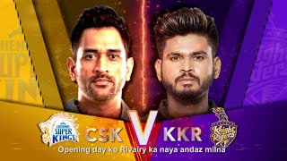 TATA IPL 2022 CSK v KKR  The rivalry resumes on opening day [upl. by Gaylor452]