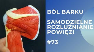 BÓL BARKU  rozluźnianie powięziowe  AUTOTERAPIA W 5 MINUT 73 [upl. by Nitsraek427]