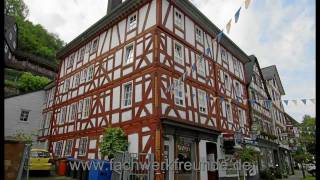 Dillenburg HD Fachwerk Tour durch die historische Altstadt in Hessen [upl. by Aisekal]