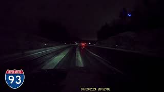 D3305  Manchester NH to Windham NH via NH101 and I93 [upl. by Cornwall237]