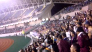 Saprissa vs Fulham Ultra Morada  Suenan los bombos♪♫♪ [upl. by Ranite774]