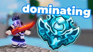 DOMINATING In RANKED As AERY Roblox BedWars [upl. by Lisandra]