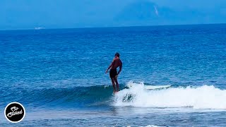 How to Surf Small Waves  Longboard Surfing  Baler Aurora  So Stoked [upl. by Nhguavad413]