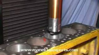 Manek  Vertical Cylinder Boring Machine Model 600 [upl. by Spada798]