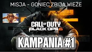 1 Call of Duty Black Ops 6 Kampania  Misja  Goniec bije wieżę [upl. by Hanahs603]