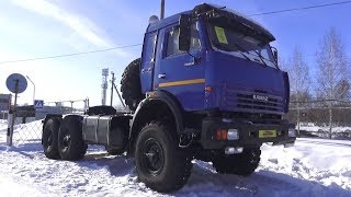 Kamaz44108 Start Up Engine and In Depth Tour [upl. by Darnall663]