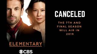 Elementary Tv Show CANCELED [upl. by Ewer]