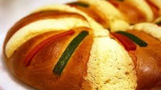 rosca de reyes receta 2 como hacer rosca de reyes roscon [upl. by Ramak850]