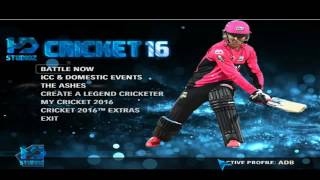 EA Sports Cricket 2016 Official Trailer [upl. by Einon]