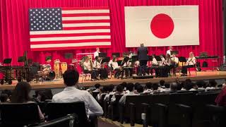 Yokota Middle School Band  Arabian Dances by Roland Barrett [upl. by Aleinad]