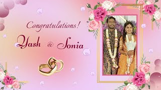 Congratulations On your engagement Soniya Akula and Yash Veeragoni 💐soniaakula [upl. by Arlana]