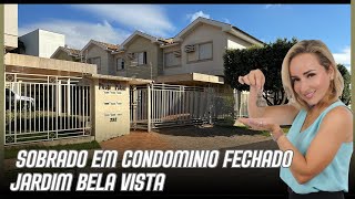 VENDIDOSOBRADO EM CONDOMÍNIO FECHADO À VENDA  JARDIM BELA VISTA CAMPO GRANDE MS [upl. by Bergstrom]