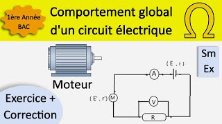 Explication du comportement global dun circuit électrique 1ère année BAC [upl. by Fredi]