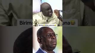 Birima vs Macky sall humor viralvideo comedy [upl. by Llerdnek]