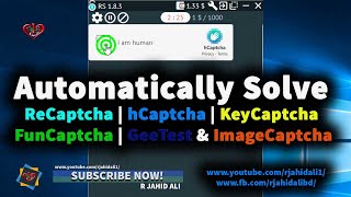 Automatically Solve ReCaptcha  hCaptcha  KeyCaptcha  FunCaptcha  GeeTest  at 2captcha [upl. by Alym]