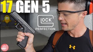 Glock 17 Gen 5 Review SECOND Most Popular Glock Model [upl. by Nnauol]