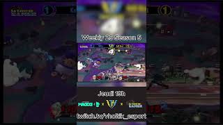 Premier TIMEOUT de SSB Magog ft Katsu AdR  Brul smashultimate nintendoswitch ssbmagog [upl. by Stormi]