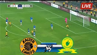 LIVE  Kaizer Chiefs vs Mamelodi Sundowns  Black Label Knockout Stage  Goals amp Extended Highlights [upl. by Brittany]