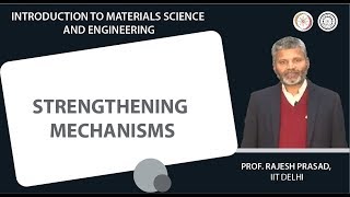 Strengthening mechanisms [upl. by Darce]