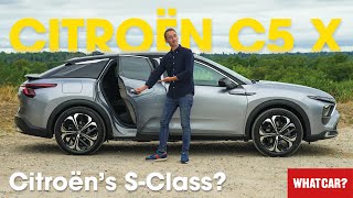 New Citroën C5X review – Citroën is back on form  What Car [upl. by Hairahcez]