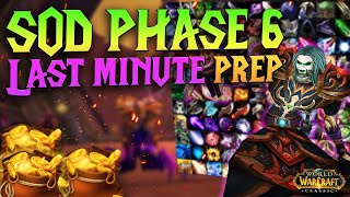 Stop Wasting time LastMinute Prep for SoD Phase 6 [upl. by Portland]