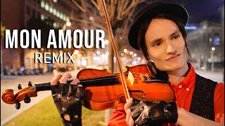 MON AMOUR  Zzoilo Aitana  Violin Cover by Caio Ferraz Instrumental Version [upl. by Ahsinot]