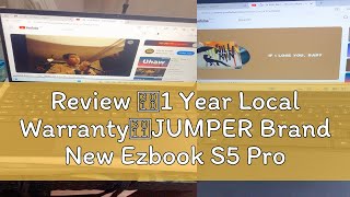 Review 【1 Year Local Warranty】JUMPER Brand New Ezbook S5 Pro 14 Inch Laptop Notebook Computer 256gb [upl. by Sanoj874]