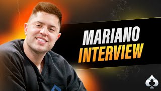 Professional Poker Player Cant Play The Drums  EXCLUSIVE Interview With Mariano [upl. by Clava]