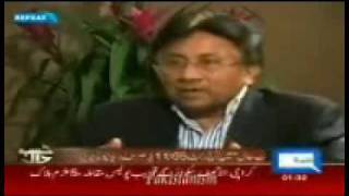 Ex President Musharraf with Najam Sethi interview on 26 June Part 3 [upl. by Ruel511]