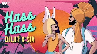 Hass Hass Official Video Diljit X Sia [upl. by Mauve]