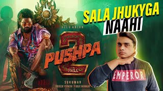 Pushpa 2 trailer review flower nahi fireMaskwala review [upl. by Llednol]