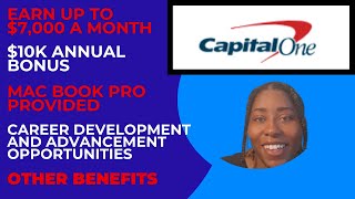 Capital One Hiring 4038 Hour Work From Home With No Degree Needed [upl. by Renard237]