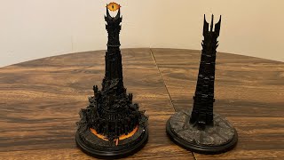 Off The Cuff Review of WETA Workshop’s The Lord of the Rings Tower of BaraDur Environment Statue [upl. by Gneh]