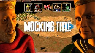 Im uploading every game of AOE2 I play until I die in 4K  427 Mocking Title [upl. by Rory]