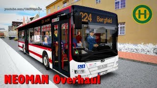 OMSI 2 – NEOMAN Overhaul 208b  early access Buses Pack [upl. by Adnouqal137]